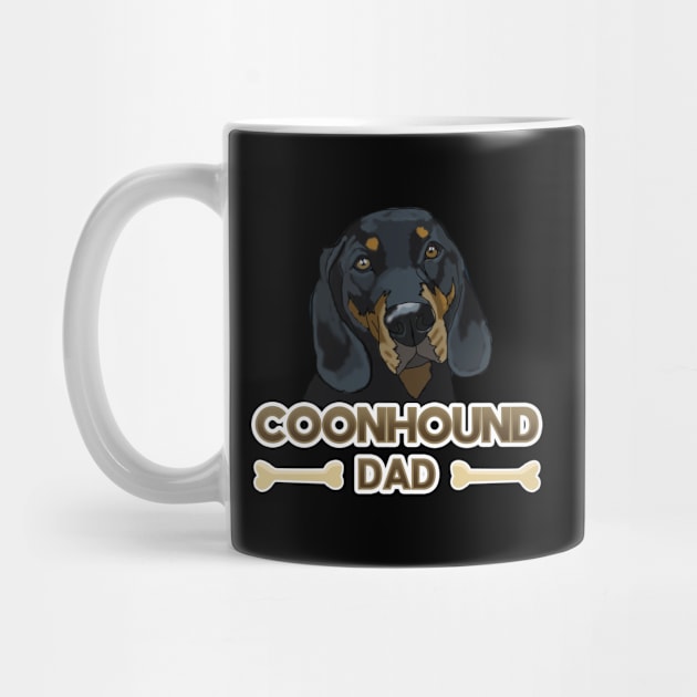 Coonhound - Coonhound Dad by Kudostees